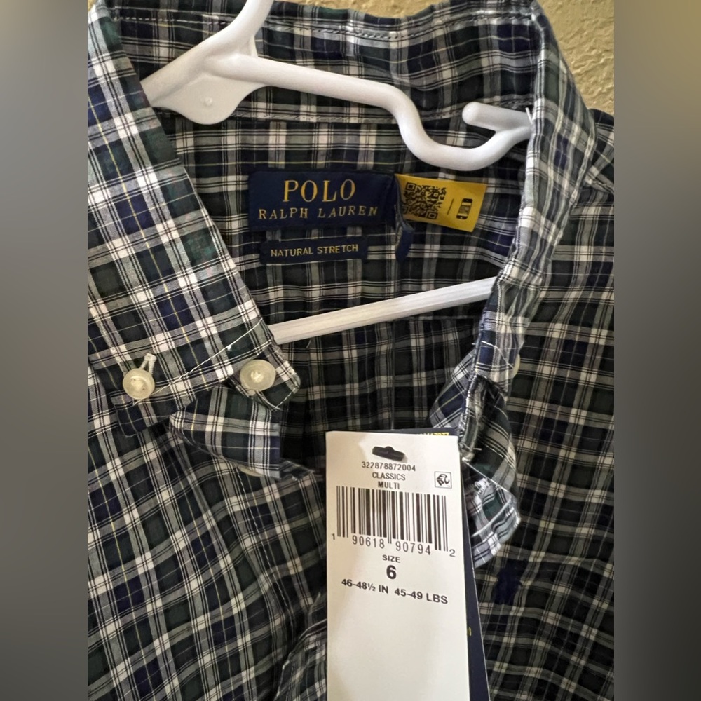 Ralph Lauren boys shirt button up